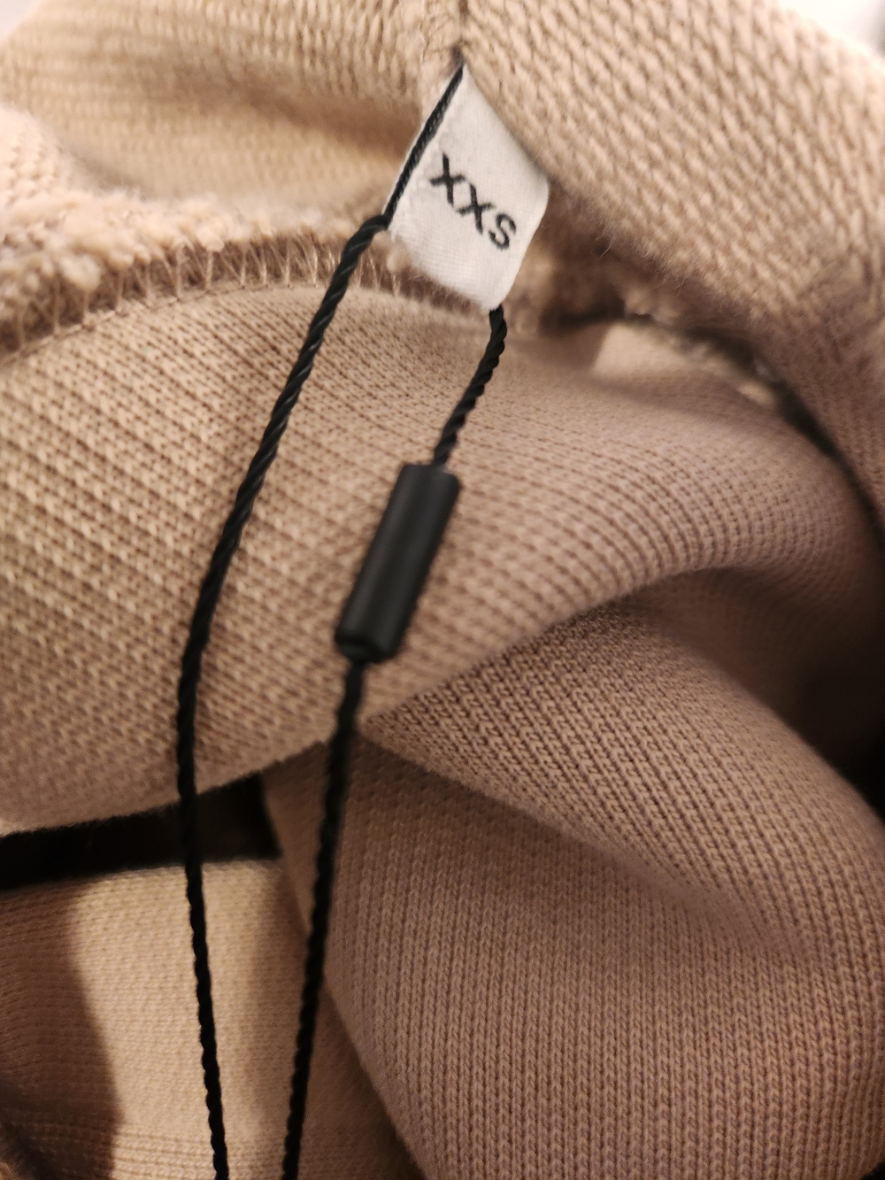 Ami Alexandre Mattiussi Tan Heart 'A' Logo Hoodie XXS Oversized - Picture 6 of 6